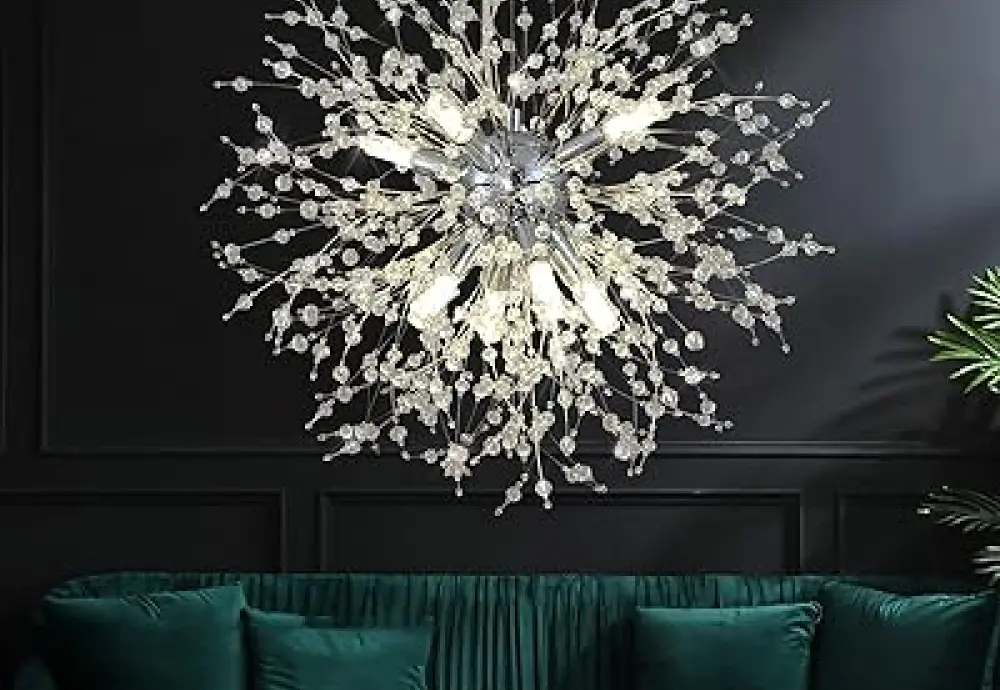 glass crystal chandelier