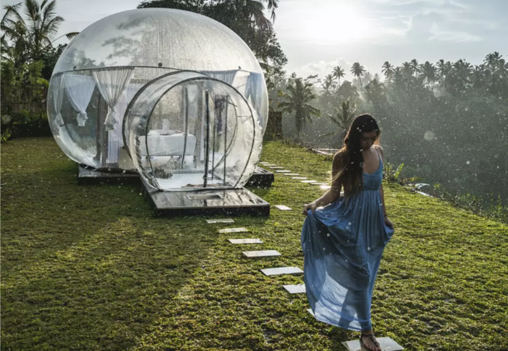 wish bubble tent