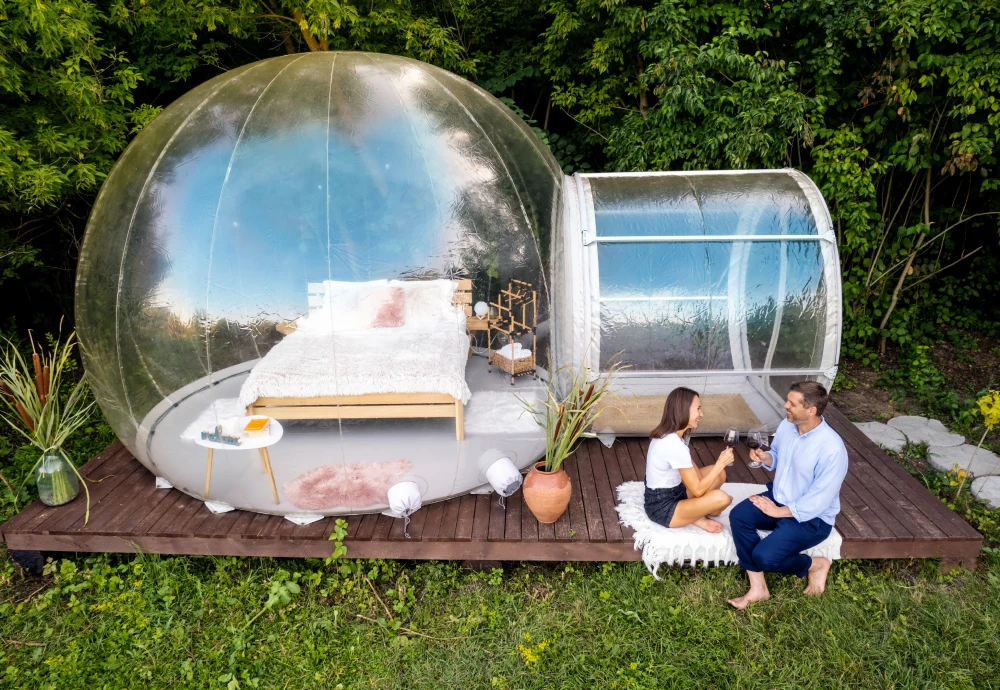 bubble tent ideas